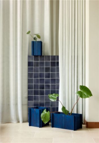 Squarely Copenhagen BloomSMALL 18x24 cm - Ozeanblau