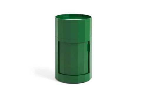 HAY Facet Skab High Inkl. Ben og Hjul H: 66 cm - Spinach Green
