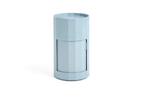 HAY Facet Skab High Inkl. Ben og Hjul H: 66 cm - Misty Blue