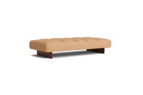 HAY Quilton Lift Daybed L: 210 cm - Lacquered Walnut/Naveli 443