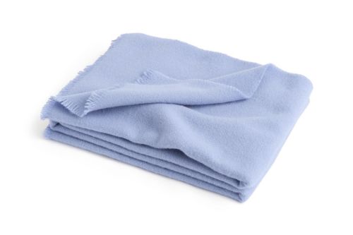 HAY Mono Throw 130x180 cm - Light Blue