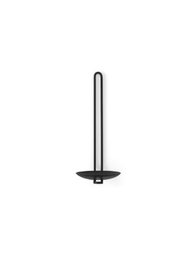 Audo Copenhagen Clip Tealight Candle Holder Wall H: 20 cm - Black Steel
