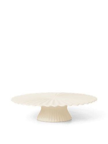 Ferm Living Fountain Cake Stand Ø: 31 cm - Off-White 