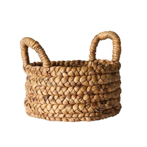 Muubs Korb Petite H: 16 cm – Natürliche Wasserhyazinthe