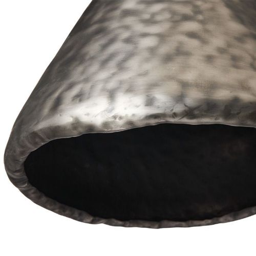 Muubs Lampe Hima Medium Ø: 40 cm - Antikgraues Aluminium