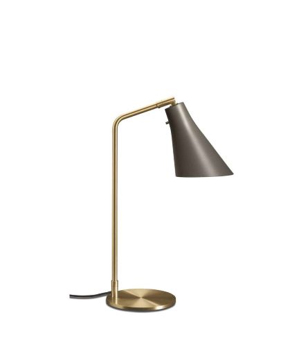 Rubn Miller Bordlampe H: 54 cm - Messing/Umbra Grey