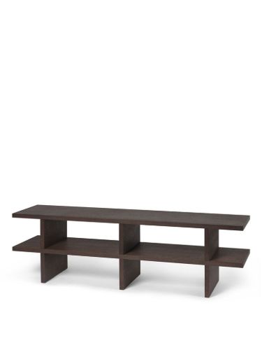 Ferm living Kona Bench B: 138 cm - Dark Stained