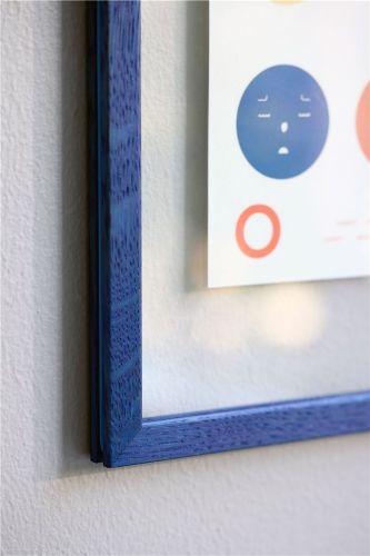 Moebe Bilderrahmen A5 – Blau