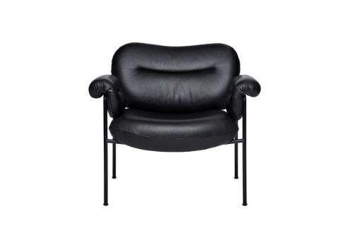 Fogia Bollo Sessel H: 71 cm - Vintage Schwarz