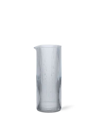 Ferm Living Ripple Milk Jug H: 16 cm - Clear