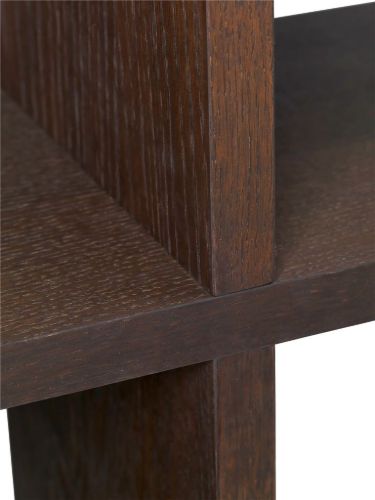 Ferm Living Kona Bücherregal 2x4 H: 141 cm - Dunkel gebeizt