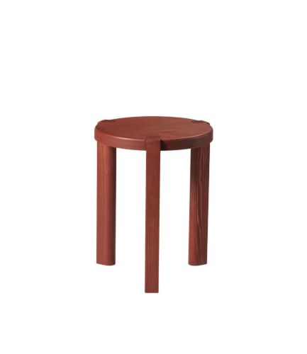 FDB Møbler D108 Ragnesminde Sofabord Ø: 35 cm - Camine Red