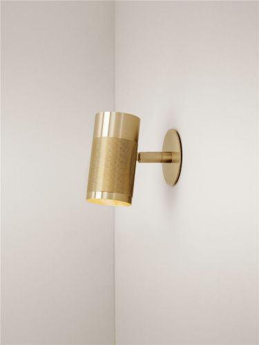 Thorup Copenhagen Patrone Kleine Wandleuchte H: 12 cm - Massives Messing
