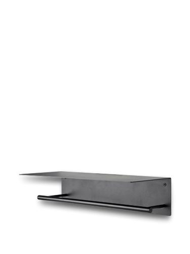 Ferm Living Dora Towel Shelf H: 12 cm - Black