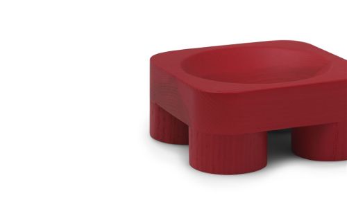 Normann Copenhagen Chub Schüssel klein H: 5 cm - Rot