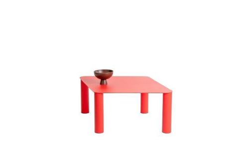 raawii Pipeline Coffee Table H: 38 cm - Red
