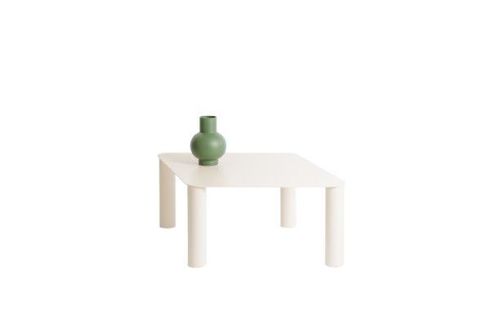 raawii Pipeline Coffee Table H: 38 cm - Pearl White