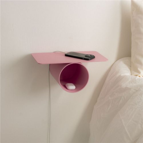 gezeichnetes Pipeline Solo Regal B: 37 cm - Rosa
