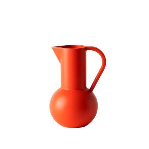 raawii Strøm Medium Kande H: 24 cm - Strong Coral