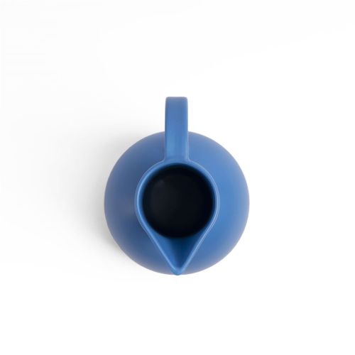 raw Strøm Große Kerze H: 28 cm – Electric Blue