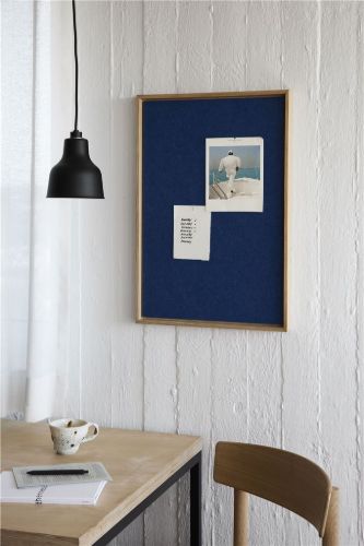 Hemverk RECY Pinnwand 40x60 cm - Blau
