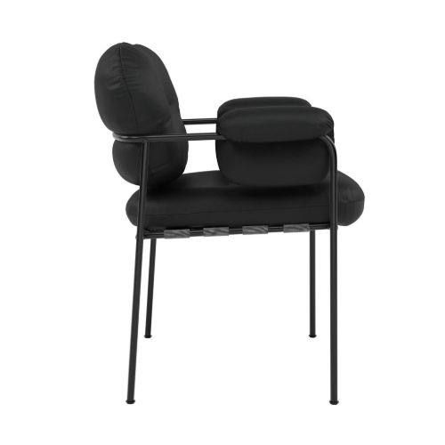 Fogia Bollo Esszimmerstuhl H: 79 cm – Schwarz Elmosoft 99999