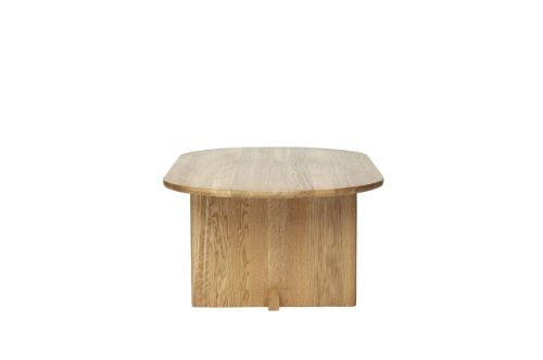 Fogia Koku Sofabord Oval 120x60 cm Niedrig - Eg