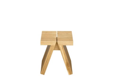 Fogia Supersolid Object 1 Hocker B: 30 cm – Eiche