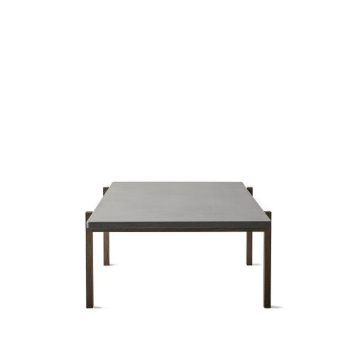 Eberhart Furniture Eugene Couchtisch 70x125 cm – Dunkle Eiche/Dunkler Beton