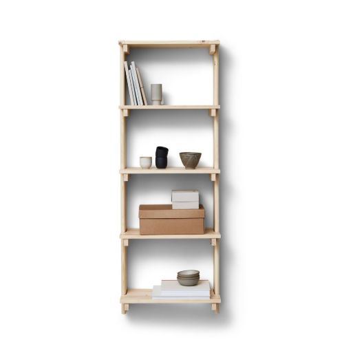 Form & Refine Beam Wandregal m. 5 Regale B: 60 cm – Kiefer 