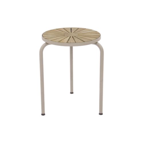 Mandalay Marguerit Taburet Ø: 32 cm - Teak/Taupe 
