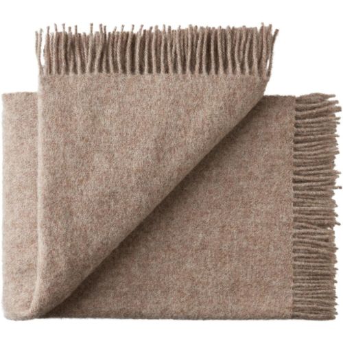 Silkeborg Uldspinderi Season Plaid 130x200 cm - Latte Beige 