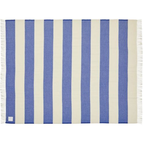 Silkeborg Uldspinderi The Sweater Plaid 130x190 cm - Kobalt