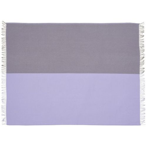Silkeborg Uldspinderi Secret Plaid 130x190 cm - Ton/Flieder