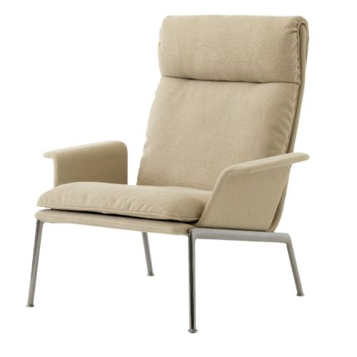 &Tradition Muno Lounge Chair m. Armlæn LN17 SH: 41 cm - Clay 0007