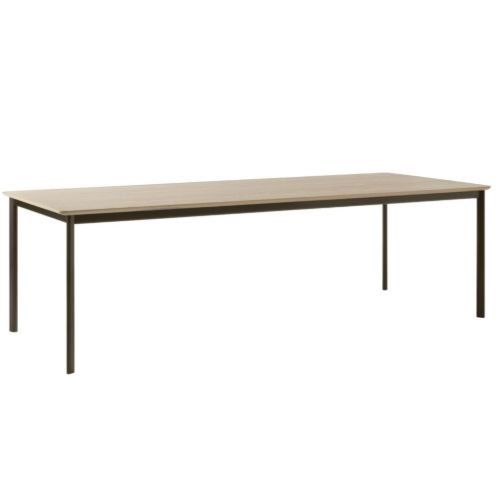 &Tradition Drip HW117 Dining Table L: 253 cm - Oak & Black Base 