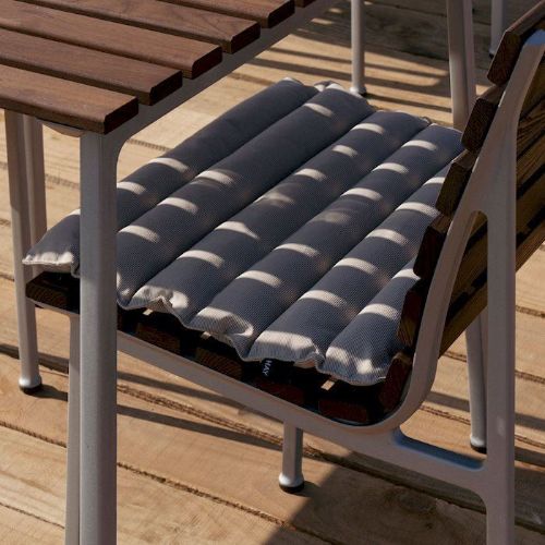 HAY Gestepptes Sitzkissen für Traverse Chair B: 51 cm - Beige Sand