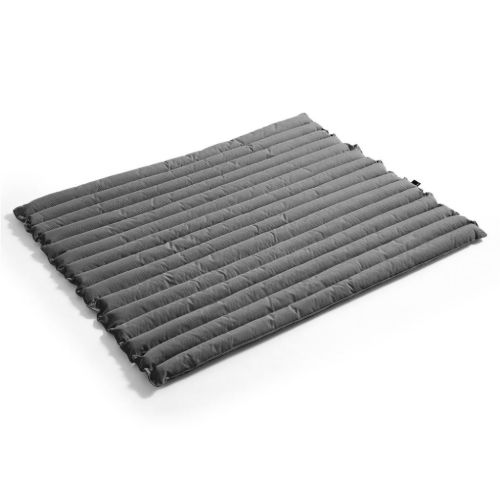 HAY Quilted Lounge Cushion For Traverse Lounge Bench B: 113 cm - Black Pepper