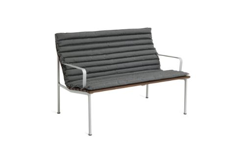 HAY Gestepptes Loungekissen für Traverse Lounge Bank B: 113 cm - Schwarzer Pfeffer