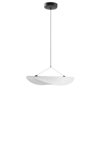 New Works Tense Pendelleuchte Ø: 55 cm - Weißes Tyvek