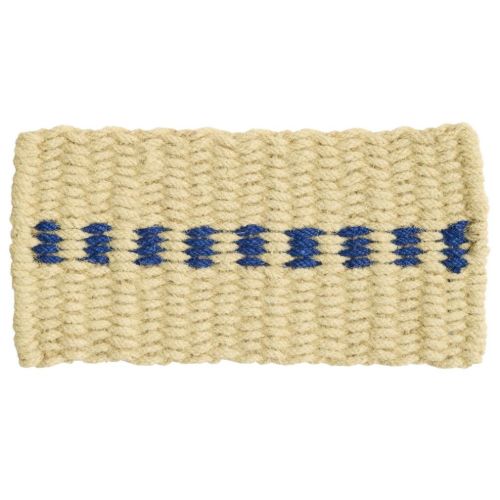 HAY Coco Door Mat Dot 80x40 cm - White/Blue 