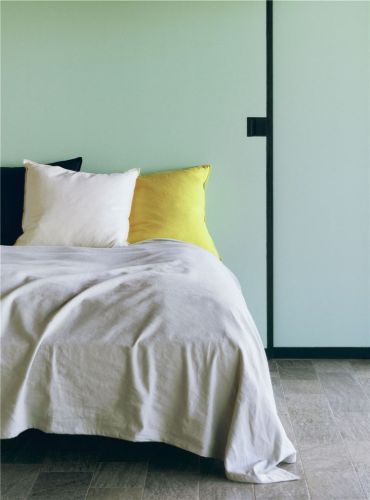 HAY Leinen Tagesdecke 240x260 cm - Himmelgrau