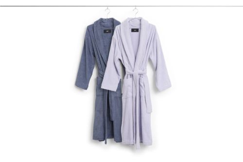 HAY Mono Bademantel M/L - Lavendel