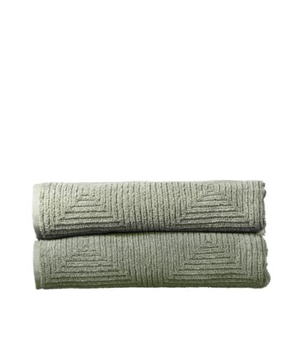 FDB Furniture R33 Kirkeby Handtuch 2-tlg. 50x90 cm - Gischt 

