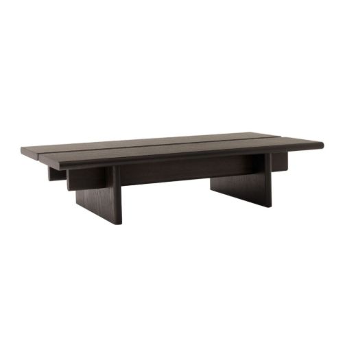 &Tradition Ita Coffee Table OS4 110x110  cm - Dark Stained Oak 