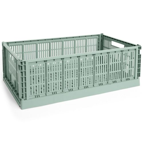 HAY Colour Crate X-Large L: 68 cm - Sage Green 