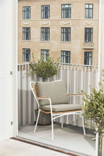 Mandalay Rückenkissen für Marguerit Lounge Chair 50x38 cm - Polyester/Armee