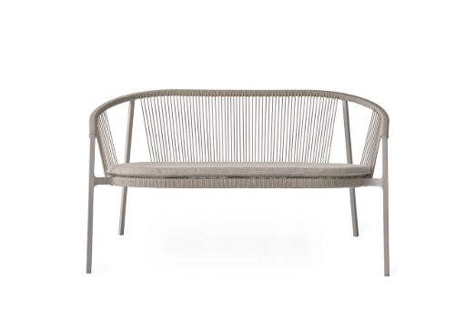 Vipp 721 Lagrasse Zweisitzer SH: 39,5 cm - Dune Sand 