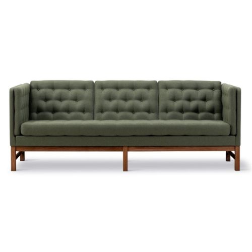 Fredericia Furniture EJ315 3 Pers. Sofa L: 210 cm - Luce 022 Agrarian/Walnut Oiled
