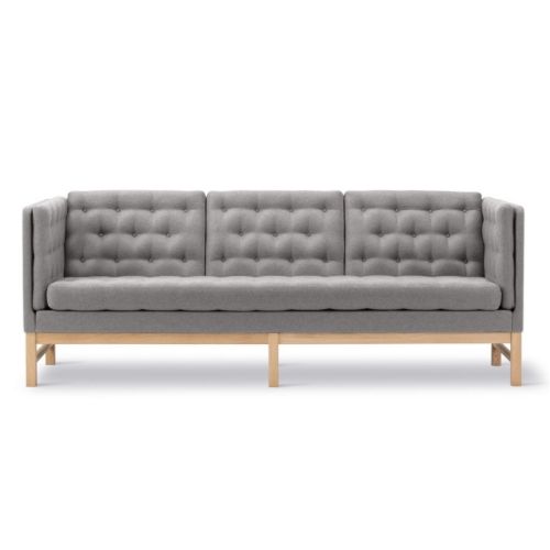 Fredericia Furniture EJ315 3 Pers. Sofa L: 210 cm - Luce 005 Scoria/Oak Soap